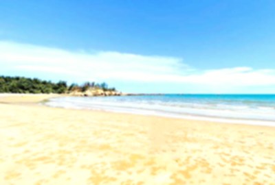 溪邊海水浴場