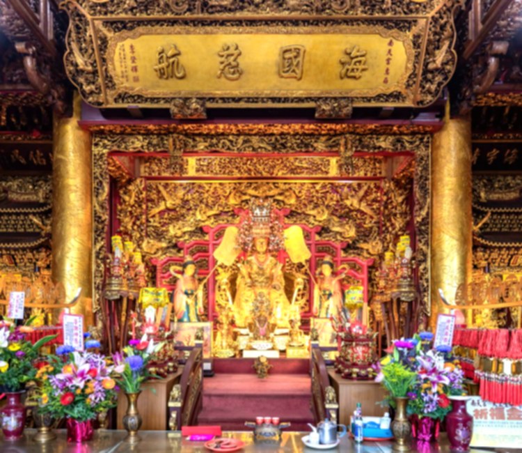 南方澳南天宮(金媽祖、玉媽祖)